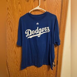 Majestic Los Angeles Dodgers Justin Turner Shirt XL Men's MLB
